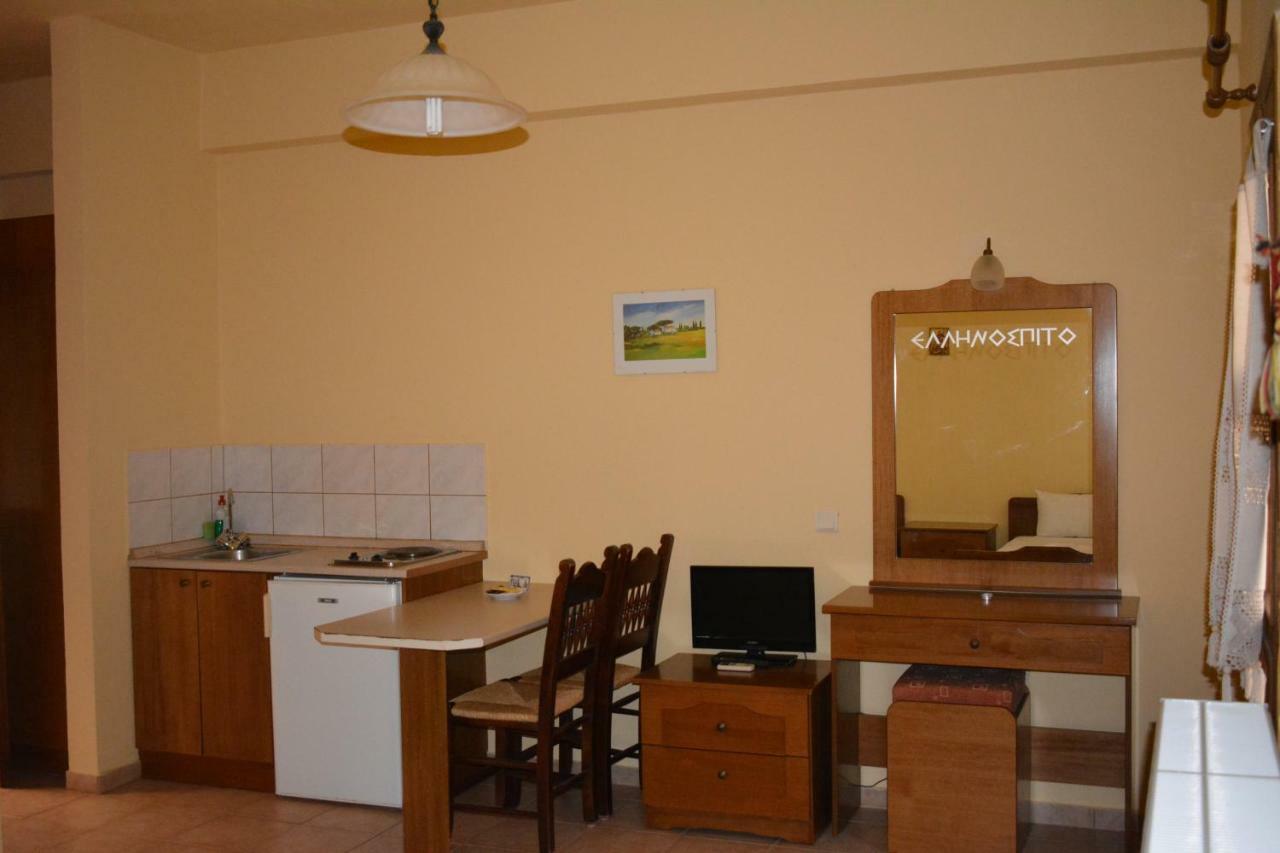 Ellinospito Apartment Axos Bagian luar foto